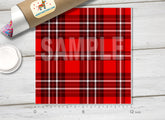 Plaid Pattern Adhesive Vinyl 564